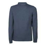 TURTLENECK WOOL BLEND Man Blue  TURTLENECK WOOL BLEND Man Blue