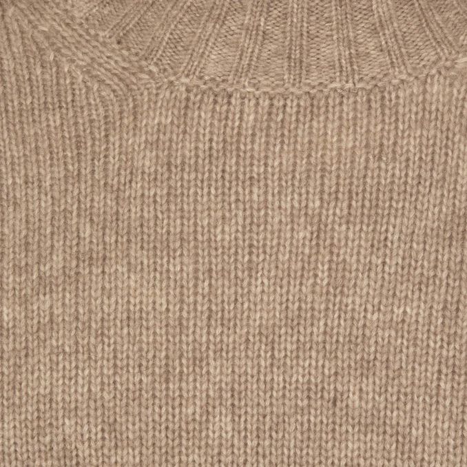 TURTLENECK WOOL BLEND Man Taupe