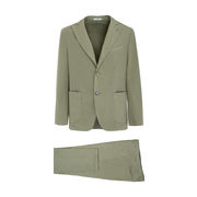 TWILL COTTON SUIT Man Sage green TWILL COTTON SUIT Man Sage green
