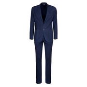 TWO BUTTONS SUIT COOL WOOL Man Blue TWO BUTTONS SUIT COOL WOOL Man Blue