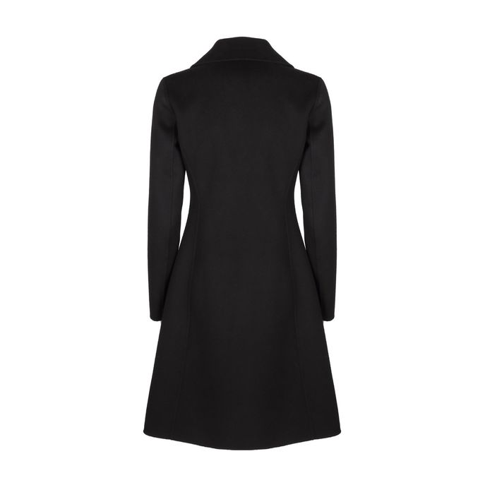 UGGIOSO COAT WITH WELT POCKETS Woman Black