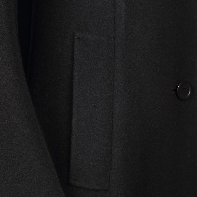 UGGIOSO COAT WITH WELT POCKETS Woman Black