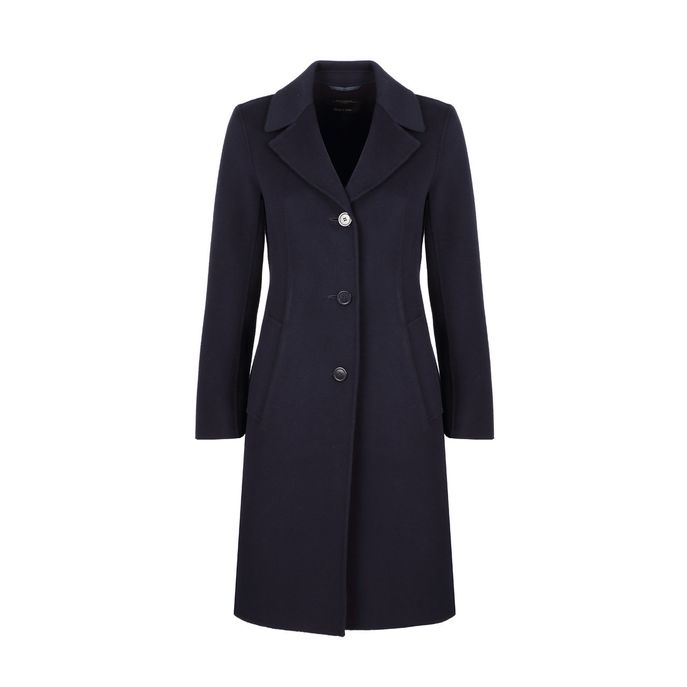 UGGIOSO COAT WITH WELT POCKETS Woman Blue