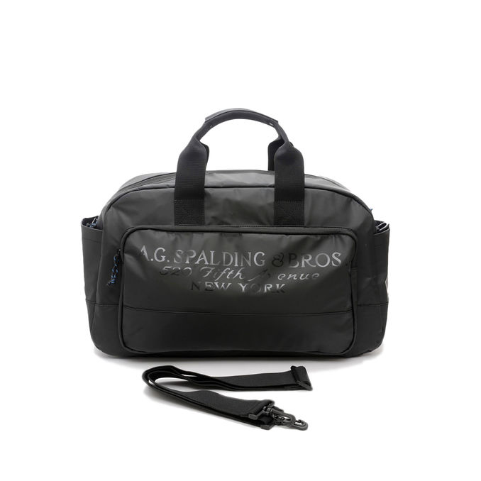UNISEX DUFFLE RUBBER BLACK