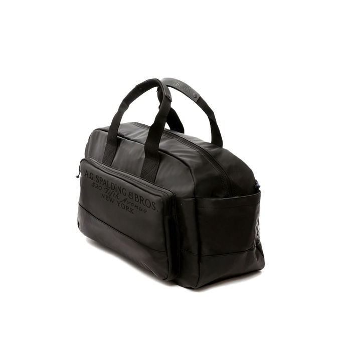 UNISEX DUFFLE RUBBER BLACK