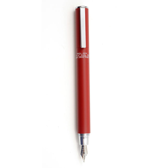 UNISEX FOUNTAIN COMPACT PEN RED