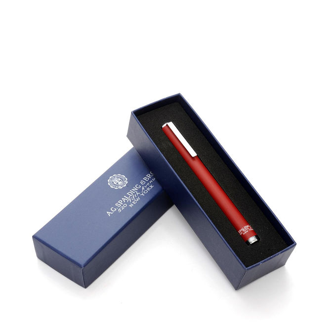 UNISEX FOUNTAIN COMPACT PEN RED