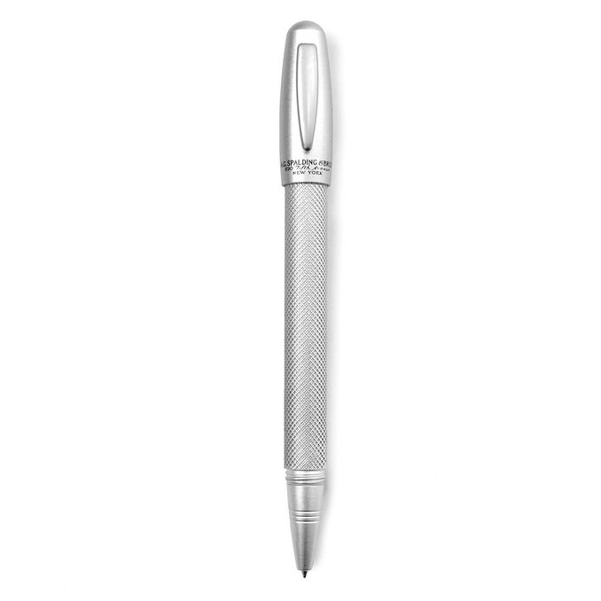 UNISEX ROLLER CREST PEN SILVER