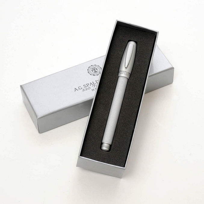 UNISEX ROLLER CREST PEN SILVER