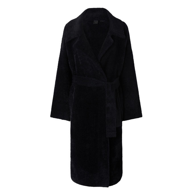UVAGGIO COAT Women Black Limuosine
