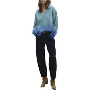V-NECK SWEATER WITH SHADES EFFECT V-NECK SWEATER WITH SHADES EFFECT