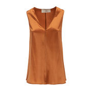 V TOP Woman Brown  V TOP Woman Brown