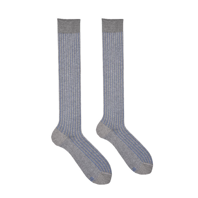 VANISE' LONG SOCKS CHOPSTICKS Man Ardesia Reale