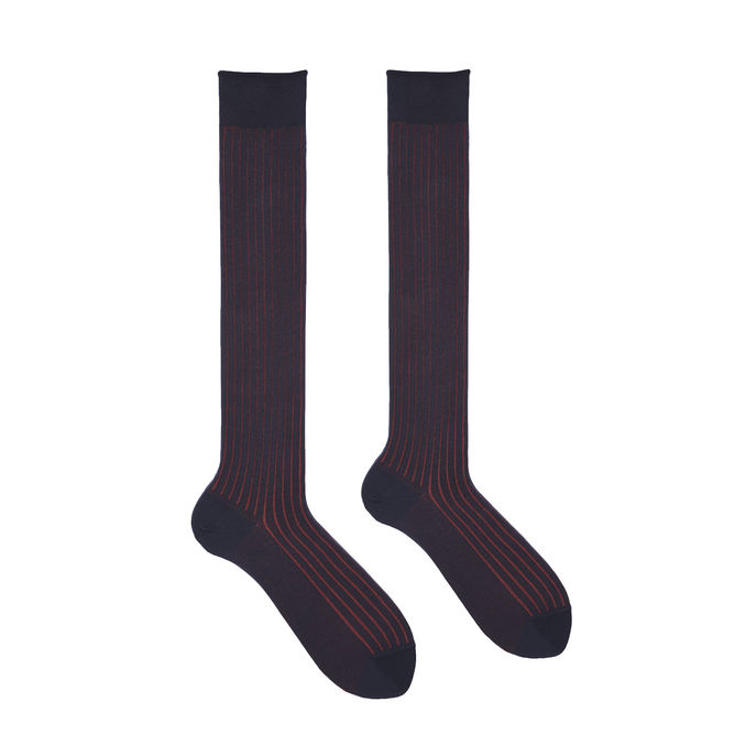 VANISE' LONG SOCKS CHOPSTICKS Man Jeans Red