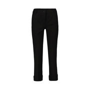 VEBER GABARDINE BISTRETCH PANTS Woman Black VEBER GABARDINE BISTRETCH PANTS Woman Black