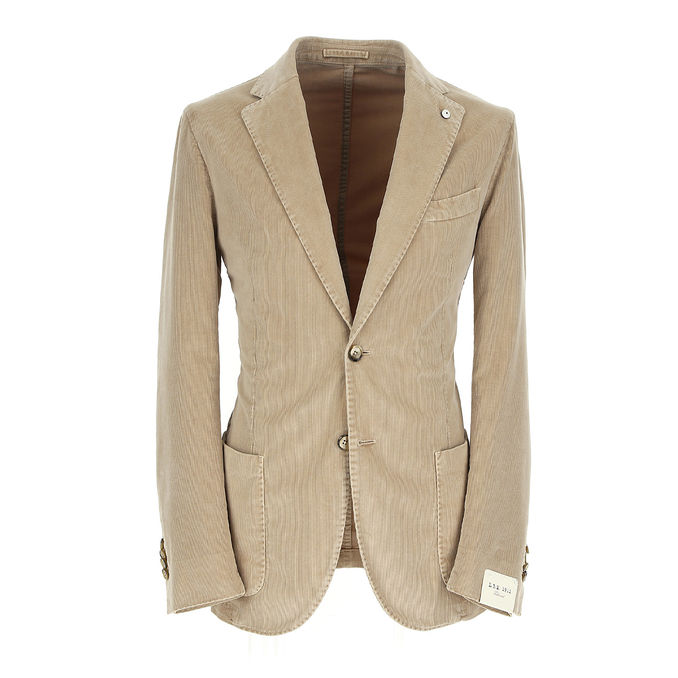 VELVET JACKET Man Beige