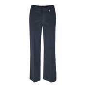 VELVET PANTS Woman Blue Navy VELVET PANTS Woman Blue Navy