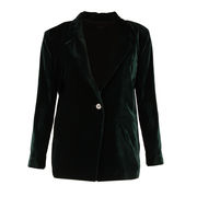 VELVET TRAIL JACKET Woman Dark Green VELVET TRAIL JACKET Woman Dark Green