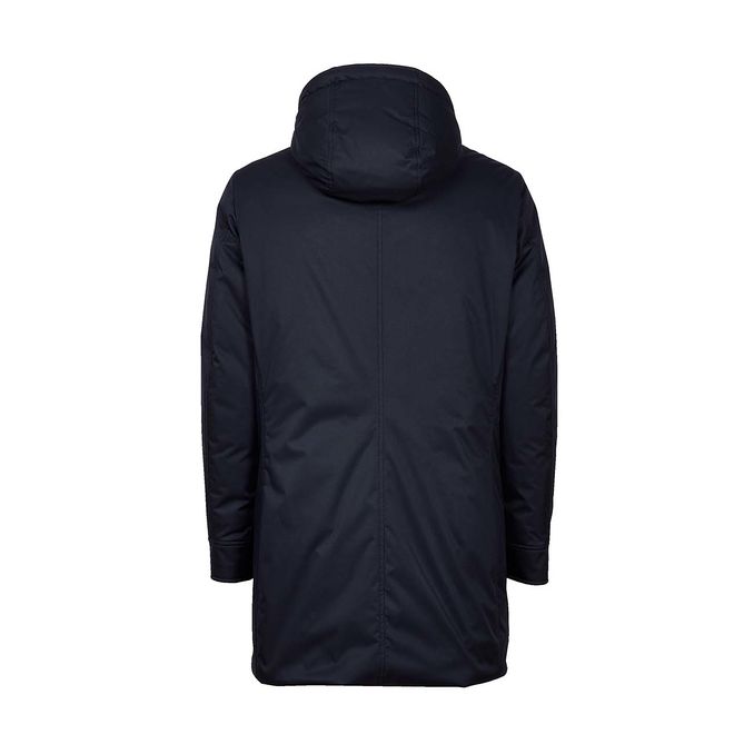 VERMONT PARKA WITH HOOD Man Blue