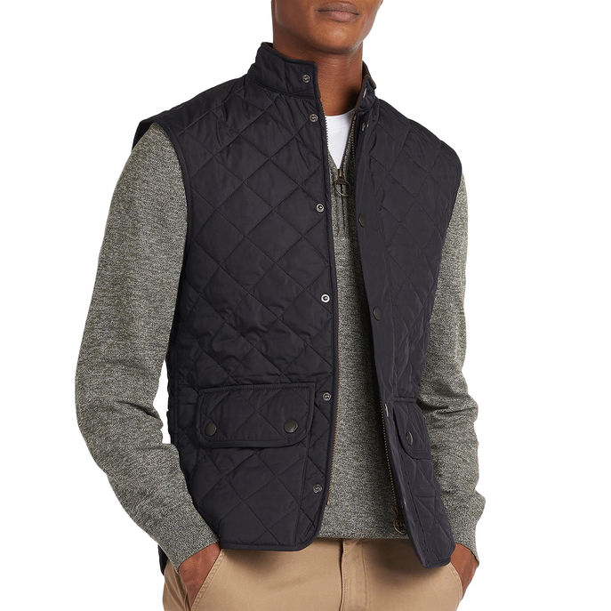 VEST LOWERDALE Man Navy