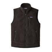 VEST RETRO FLEECE Man Black VEST RETRO FLEECE Man Black