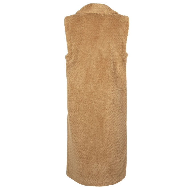 VEST RIVERA Woman Camel