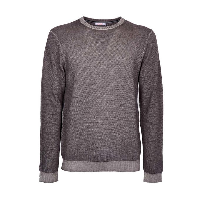 VINTAGE CREW NECK SWEATER Man Grey