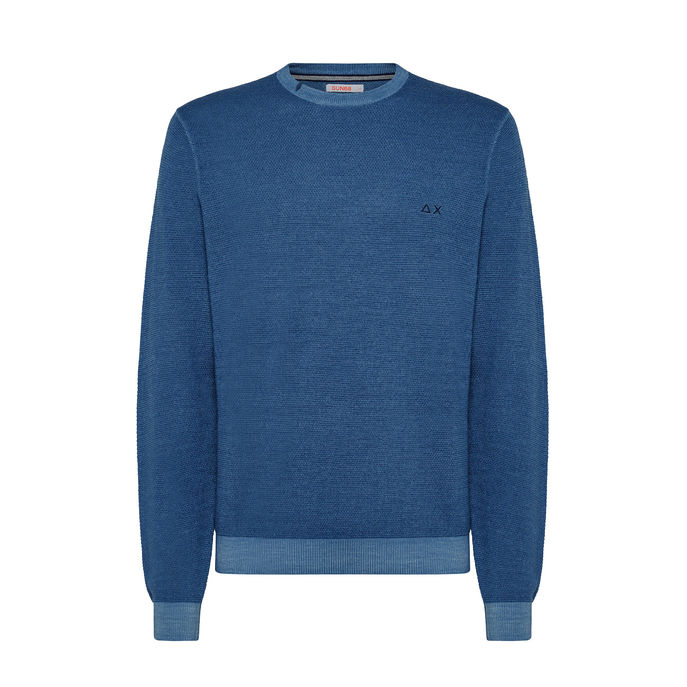 VINTAGE ROUND PULLOVER Man Avio