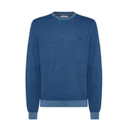 VINTAGE ROUND PULLOVER Man Avio  VINTAGE ROUND PULLOVER Man Avio