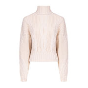 VISCONTI WOOL BLEND TURTLENECK Woman Havana VISCONTI WOOL BLEND TURTLENECK Woman Havana