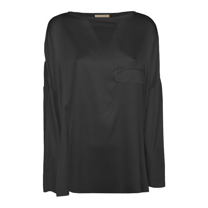 VISCOSE BLOUSE Woman Black