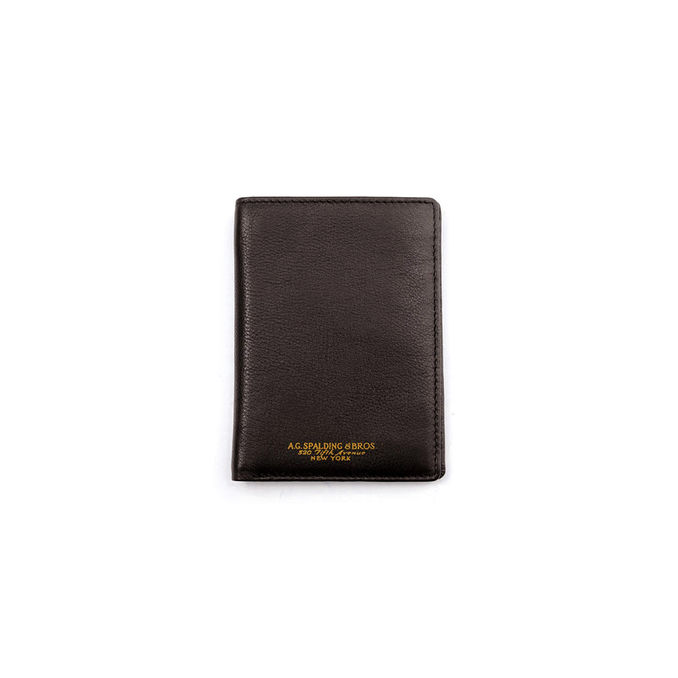 WALLET VERTICAL 8CC MANHATTAN Man Brown Yellow