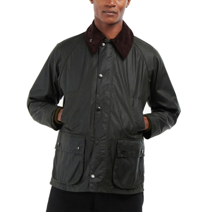 WAXED BEDALE JACKET Man Sage