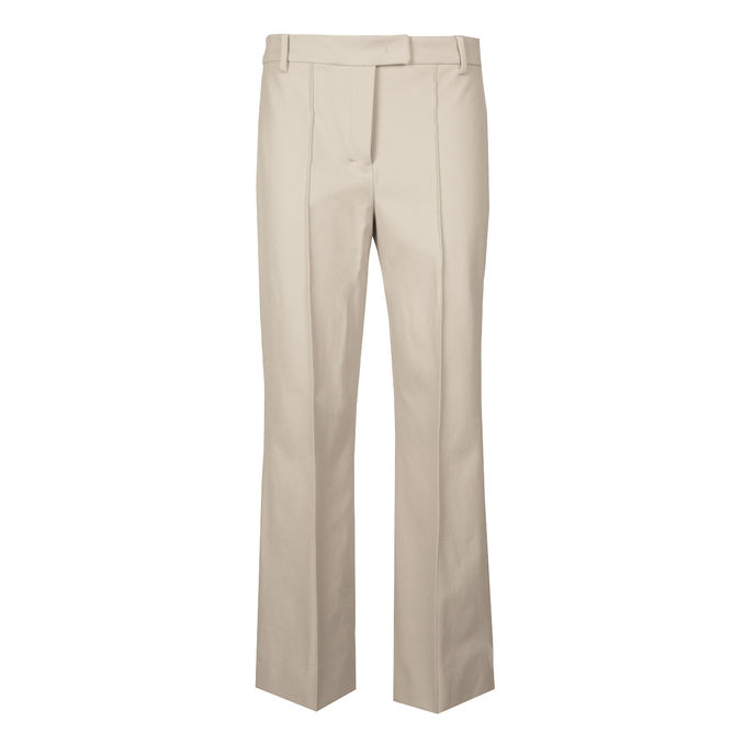 WIDE LEG TROUSERS FENICE Woman Ecru