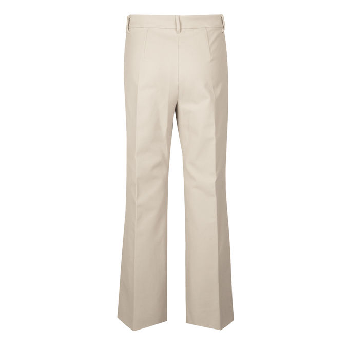WIDE LEG TROUSERS FENICE Woman Ecru