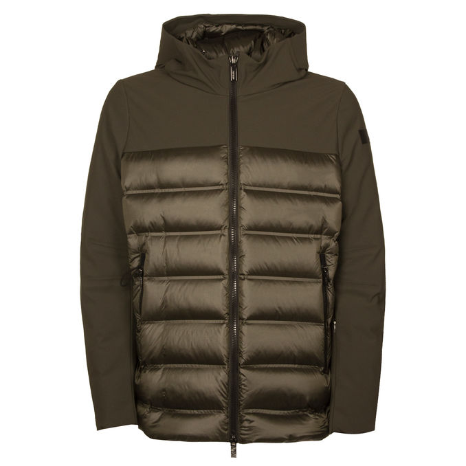 WINTER HYBRID MDM DOWN JACKET WITH HOOD Man Army