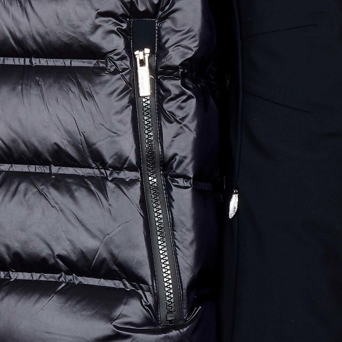 WINTER HYBRID MDM DOWN JACKET WITH HOOD Man Black