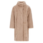 Women COAT IN CURLY FAUX FUR Chantilly Women COAT IN CURLY FAUX FUR Chantilly
