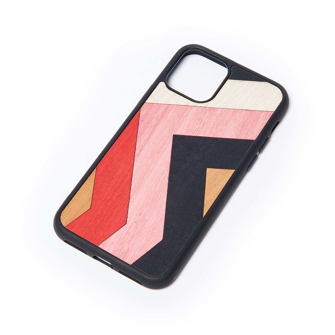 WOODEN COVER IPHONE X/XS Riga rosa