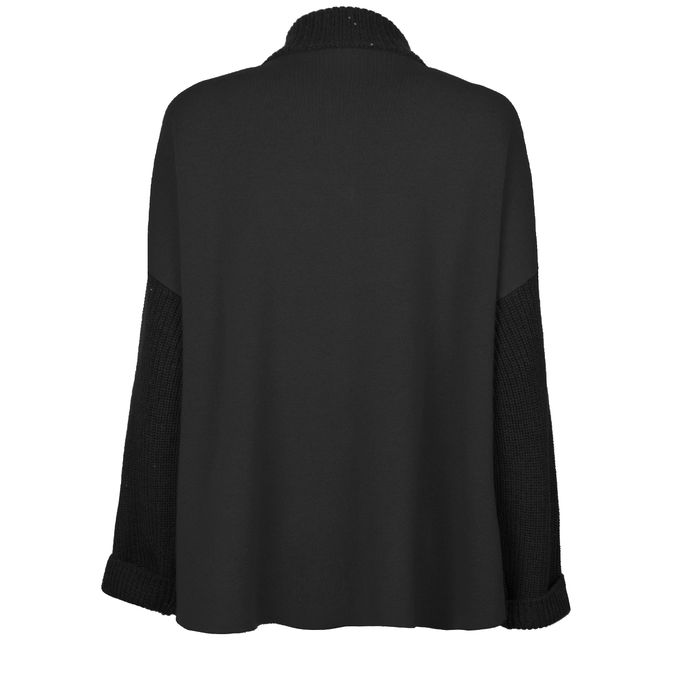 WOOL AND CASHMERE JACKET Woman Black
