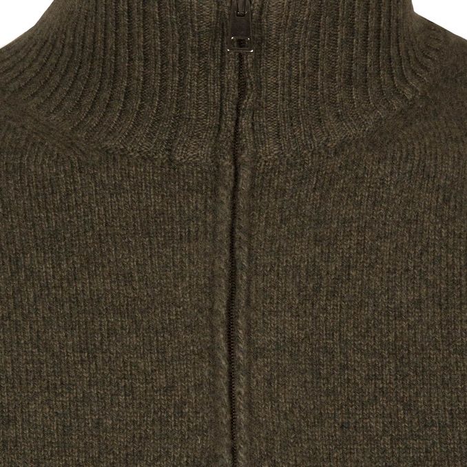 WOOL AND CASHMERE SWEATER Man Green