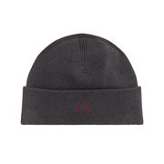 WOOL AND COTTON BEANIE Man Gun Metal Grigio WOOL AND COTTON BEANIE Man Gun Metal Grigio