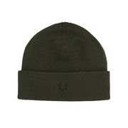 WOOL AND COTTON BEANIE Man Hinting Green WOOL AND COTTON BEANIE Man Hinting Green