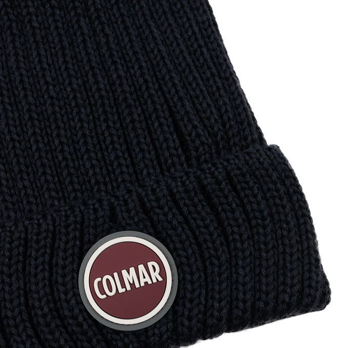 WOOL BLEND CAP Man Navy