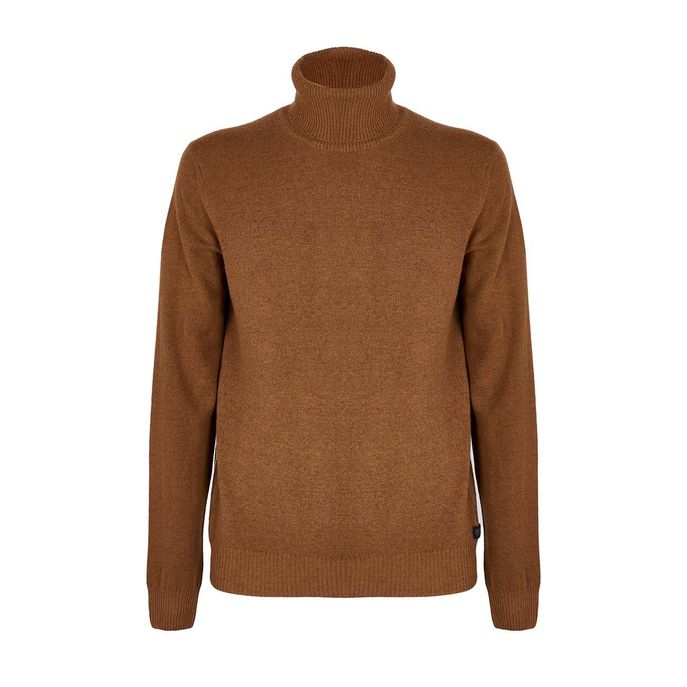 WOOL BLEND ELLIOT TURTLENECK Man Cigar