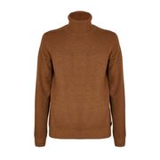 WOOL BLEND ELLIOT TURTLENECK Man Cigar WOOL BLEND ELLIOT TURTLENECK Man Cigar