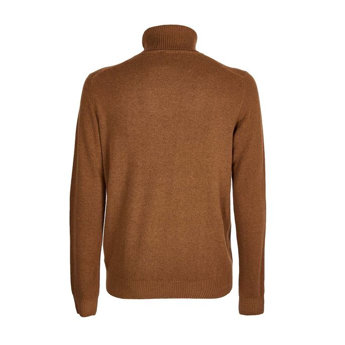 WOOL BLEND ELLIOT TURTLENECK Man Cigar