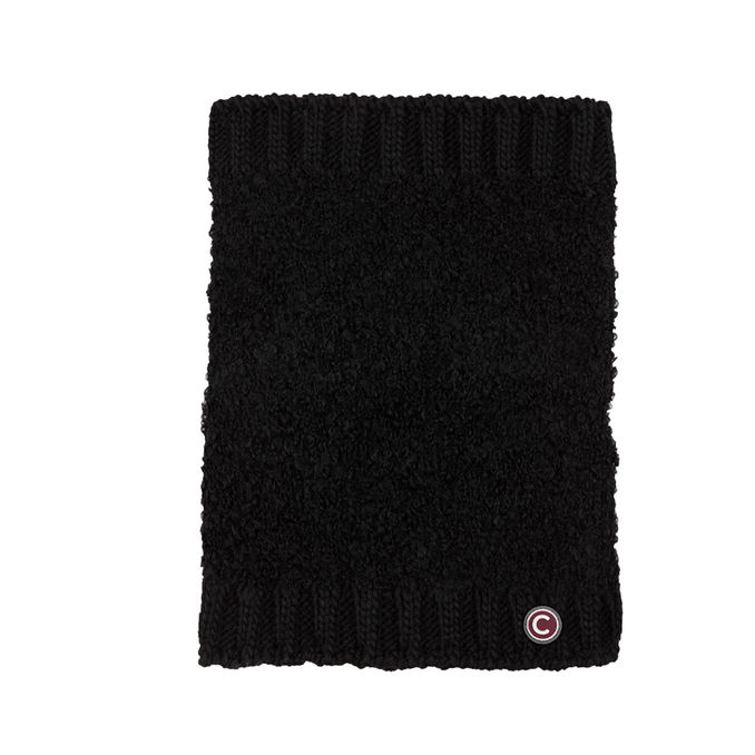 WOOL BLEND NECK WARMER Woman Black