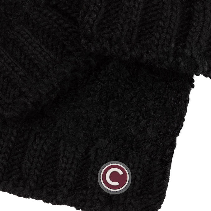 WOOL BLEND NECK WARMER Woman Black