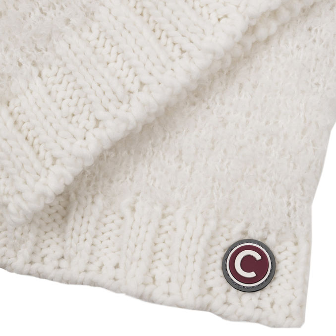 WOOL BLEND NECK WARMER Woman White